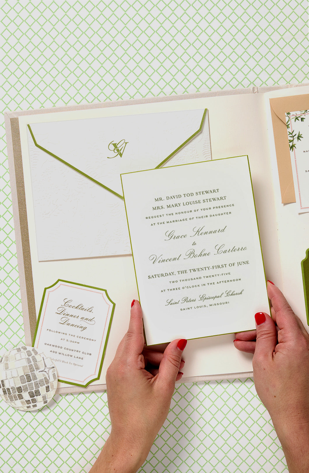 Luxe Wedding Keepsake Book