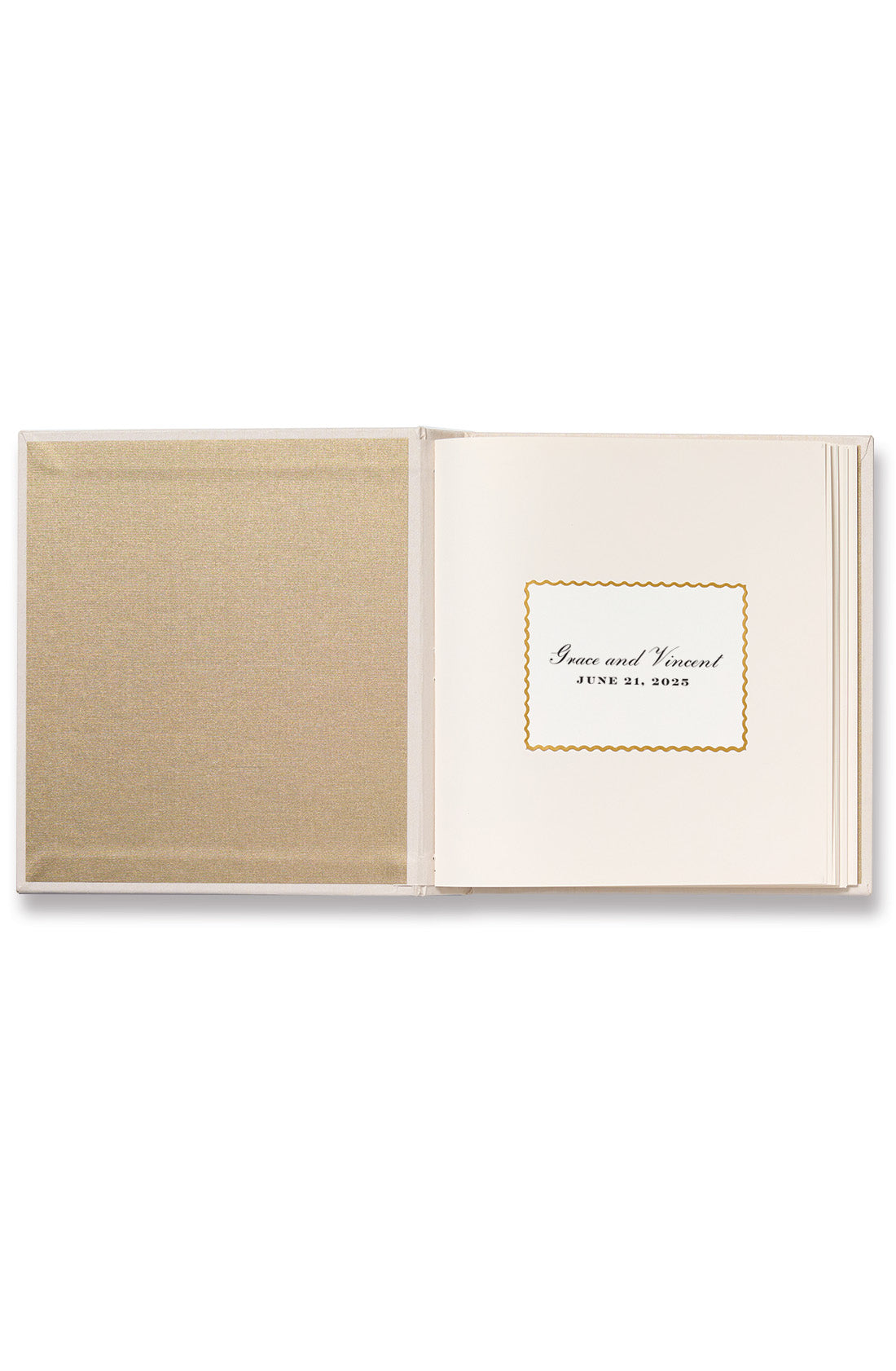 Luxe Wedding Keepsake Book