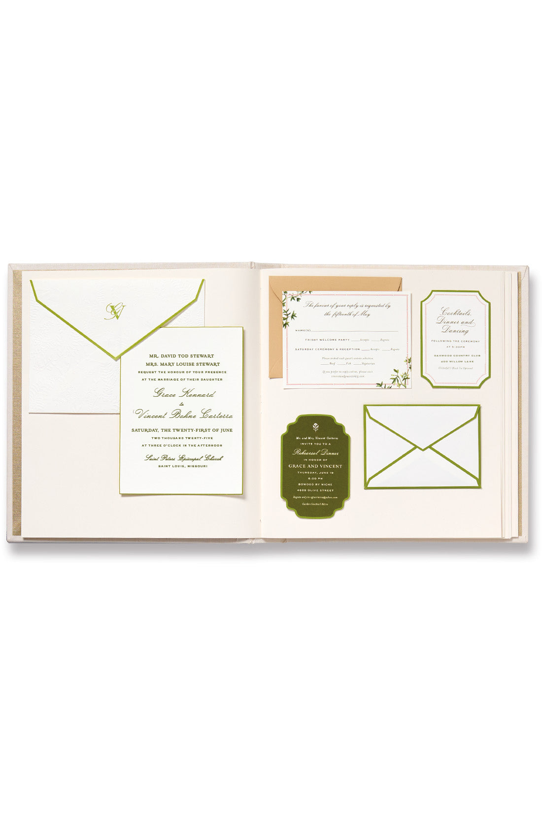 Luxe Wedding Keepsake Book