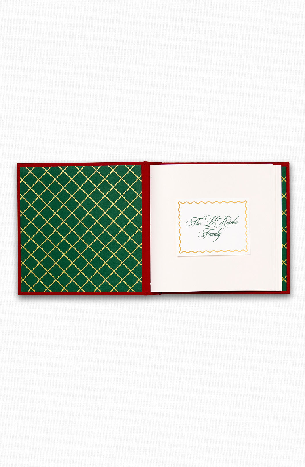 Luxe Christmas Card Keepsake Book