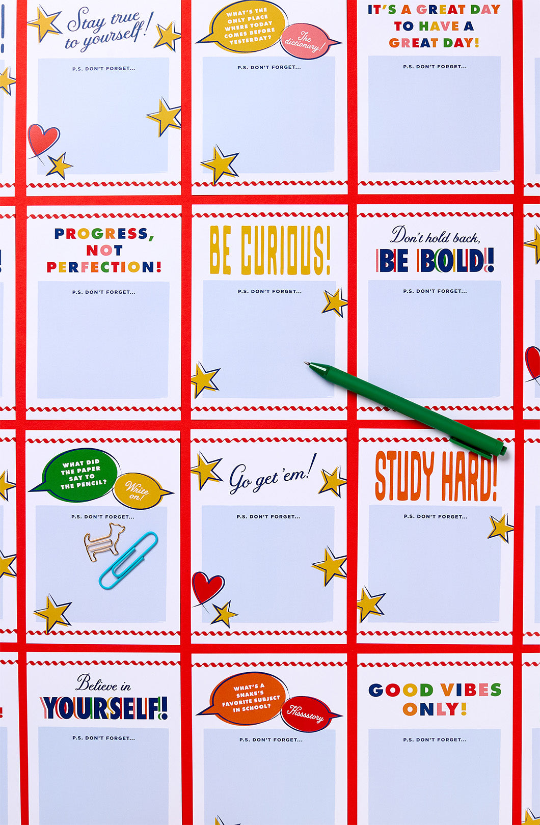 FYI + ILY School Notes