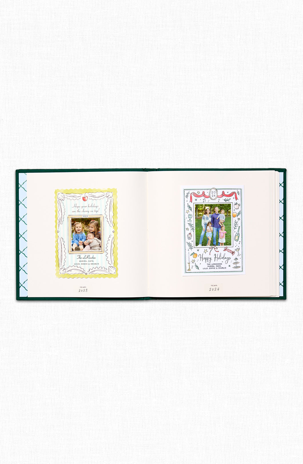 Luxe Holiday Card Keepsake Book