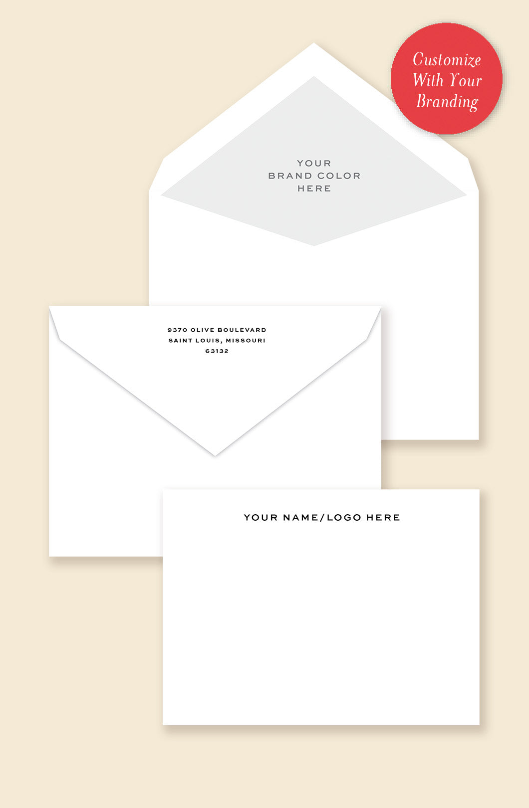 Corporate Personalized Stationery