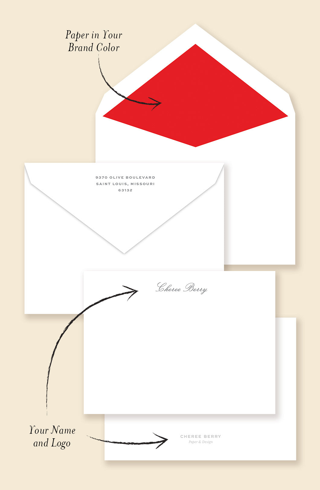 Corporate Personalized Stationery