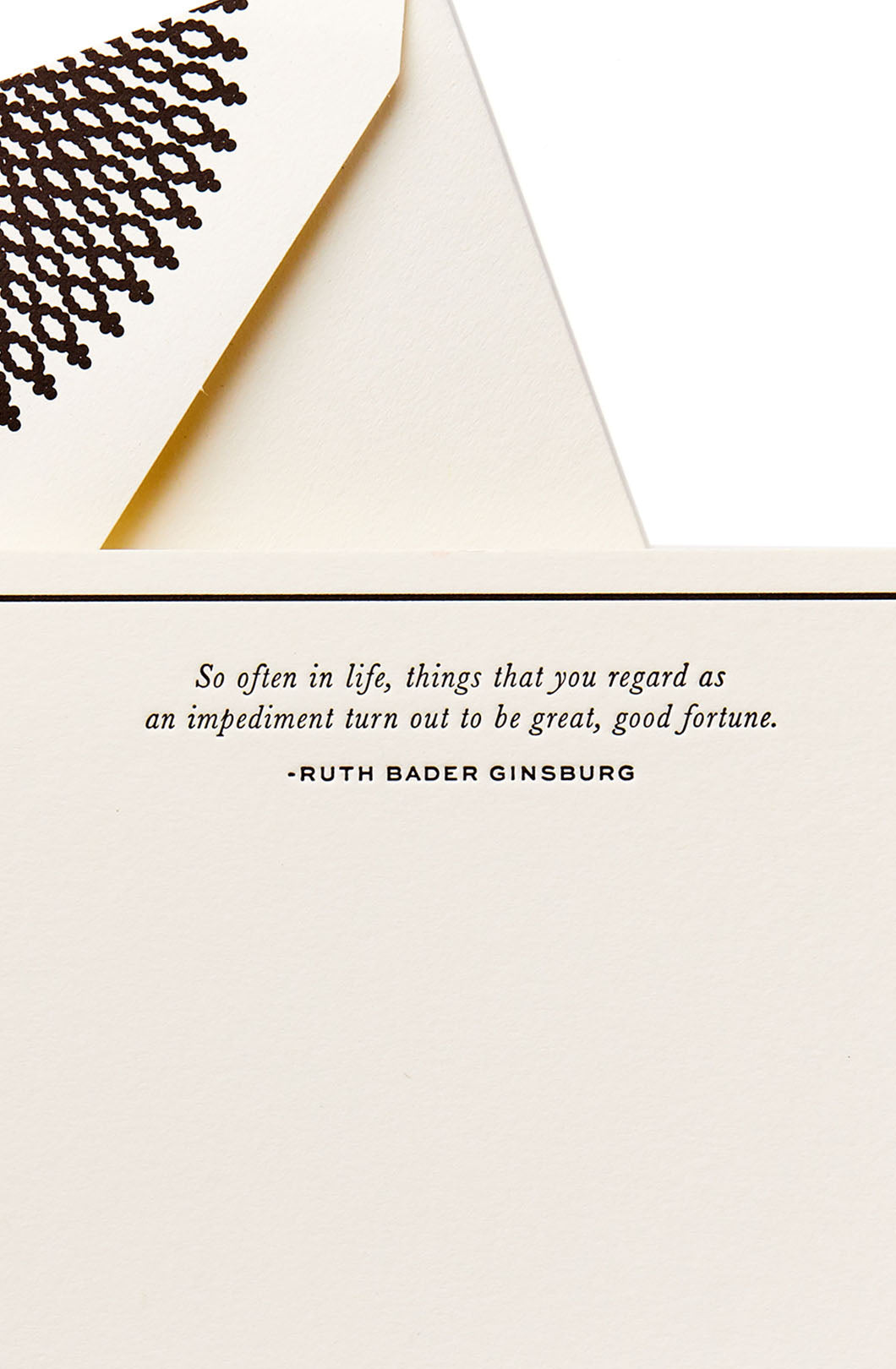 Ruth Bader Ginsburg Stationery