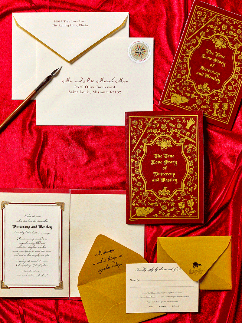 Designer Challenge: The Princess Bride’s Buttercup & Westley