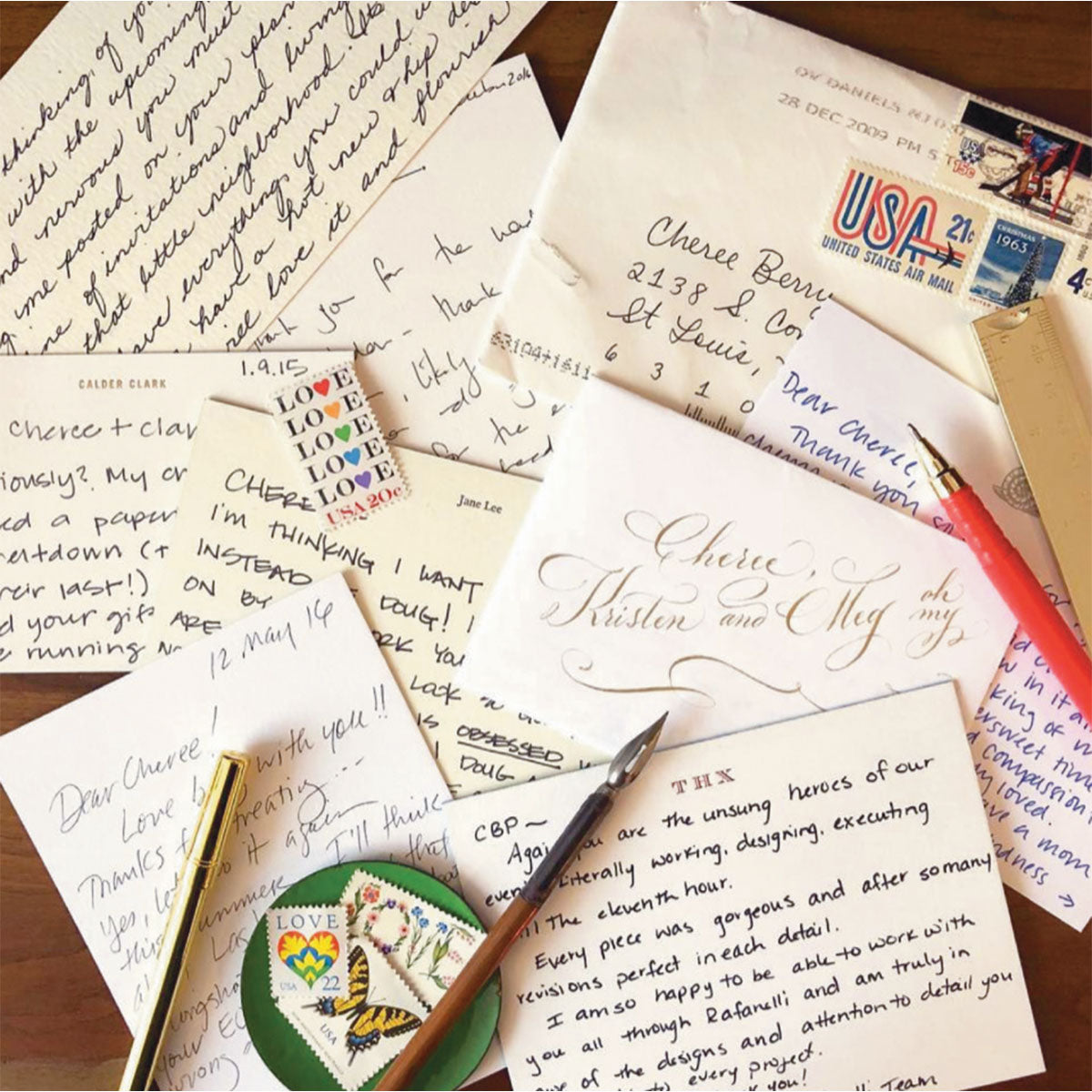 The Power Of Your Own Handwriting! – Cheree Berry Paper & Design