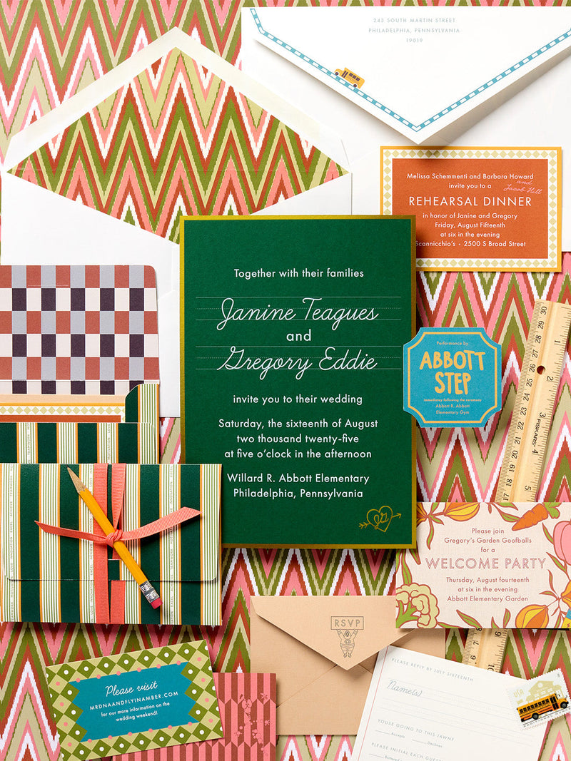 Designer Challenge: Abbott Elementary’s Janine & Gregory