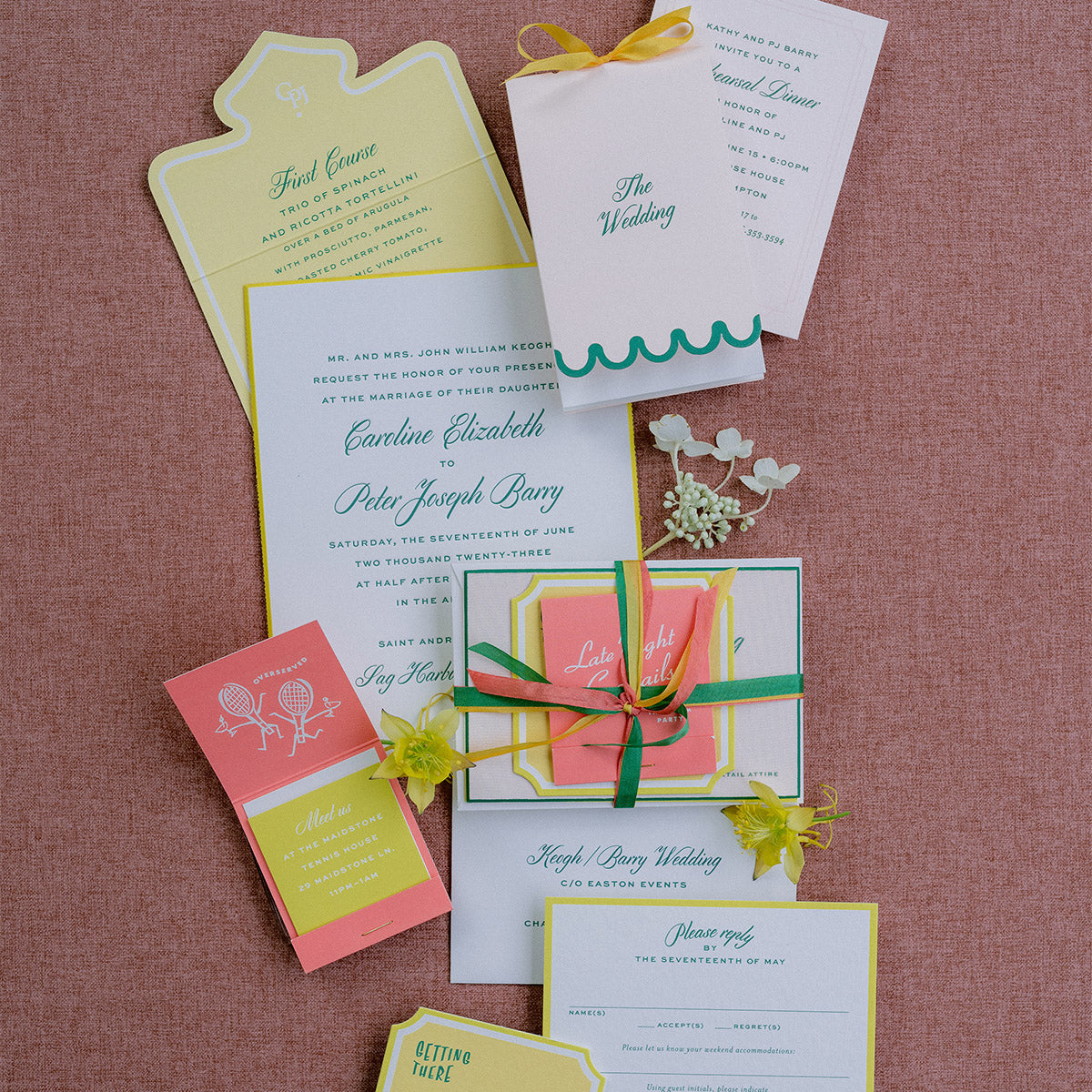 Caroline and PJ – Cheree Berry Paper & Design
