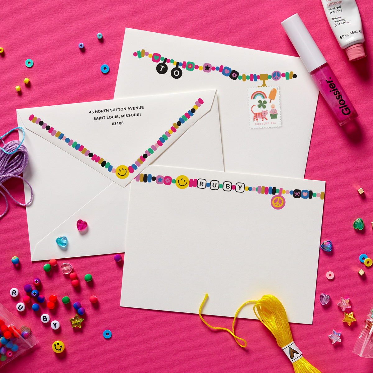 Kids’ Camp Stationery