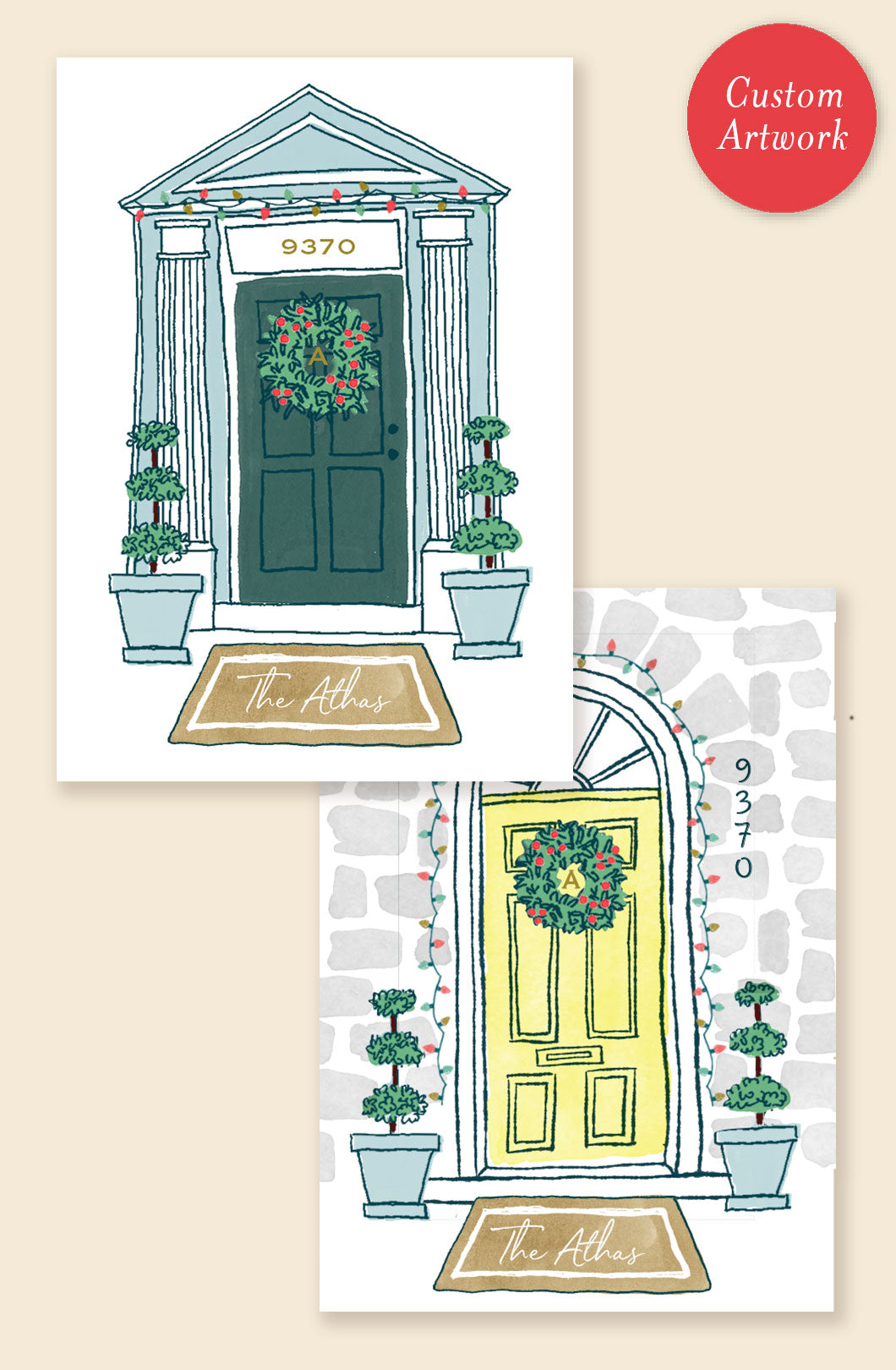 Deck the Doorway – Flat