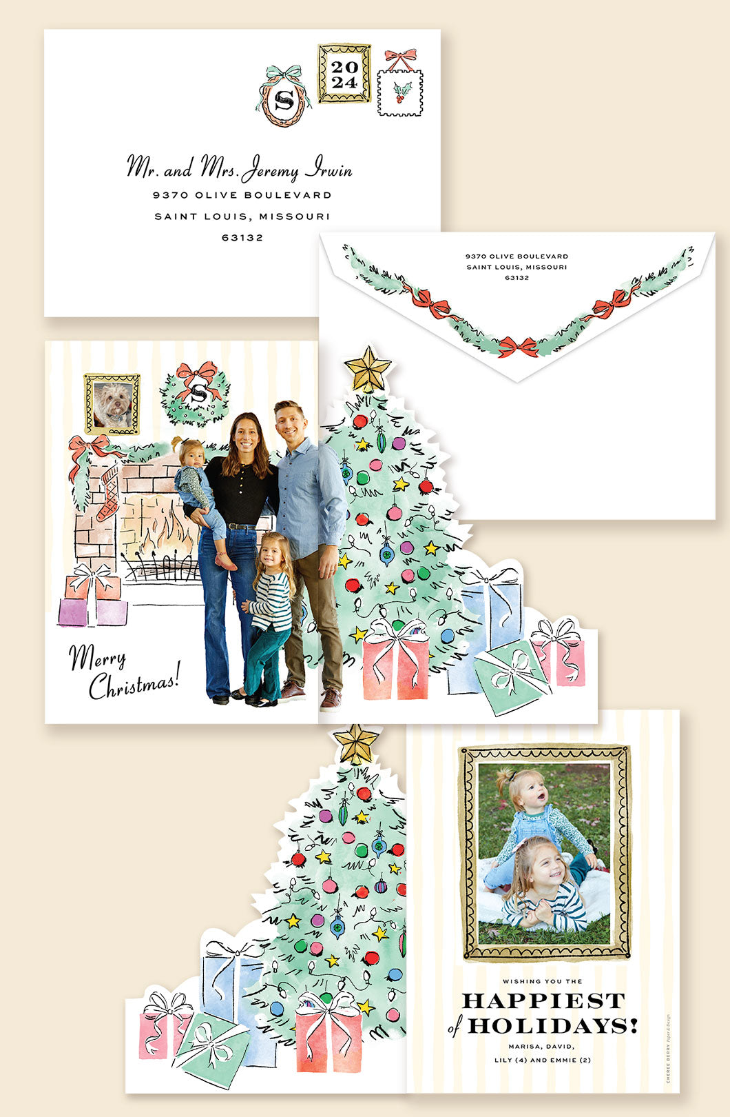 OMG Christmas Tree – Watercolor