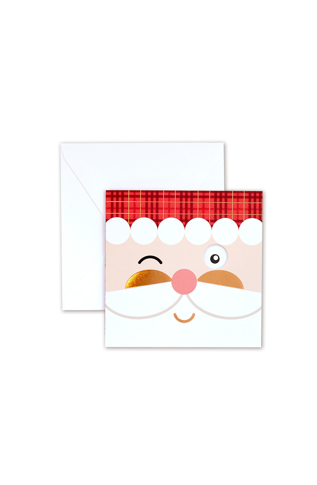 Winking Santa Stationery