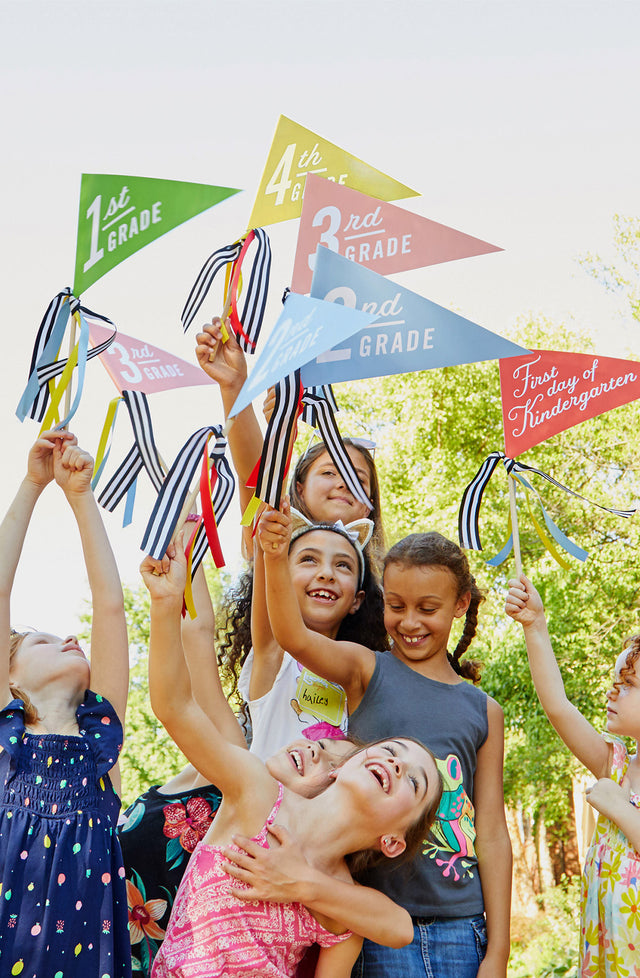 Individual First Day of School Banners