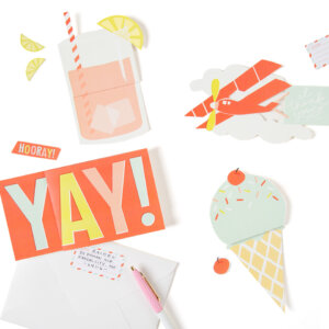 expandable greeting cards summer